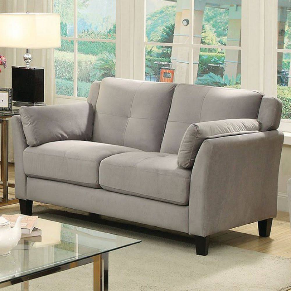 Gray Loveseat Q63998