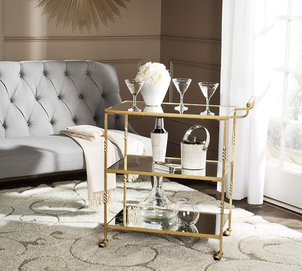 Silver Bar Cart V7892