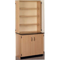 2 Door Storage Cabinet Natural Oak Q679063