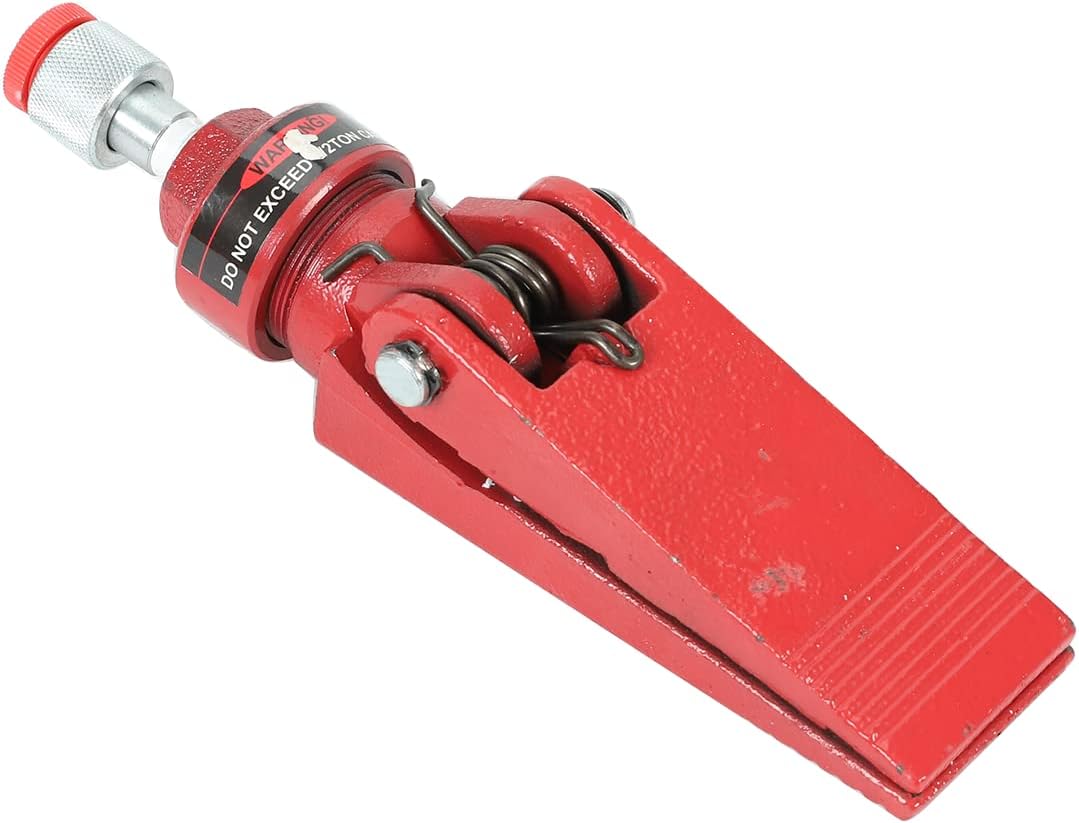 Red 20 Ton Porta Power Kit with 78.7 inch Oil Hose Hydraulic Ram U6638