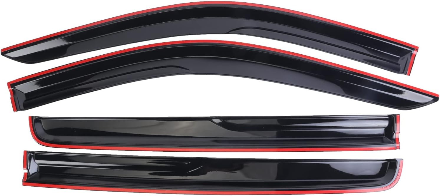 Tape-On Window Visor Deflectors Pack of 2 D103069