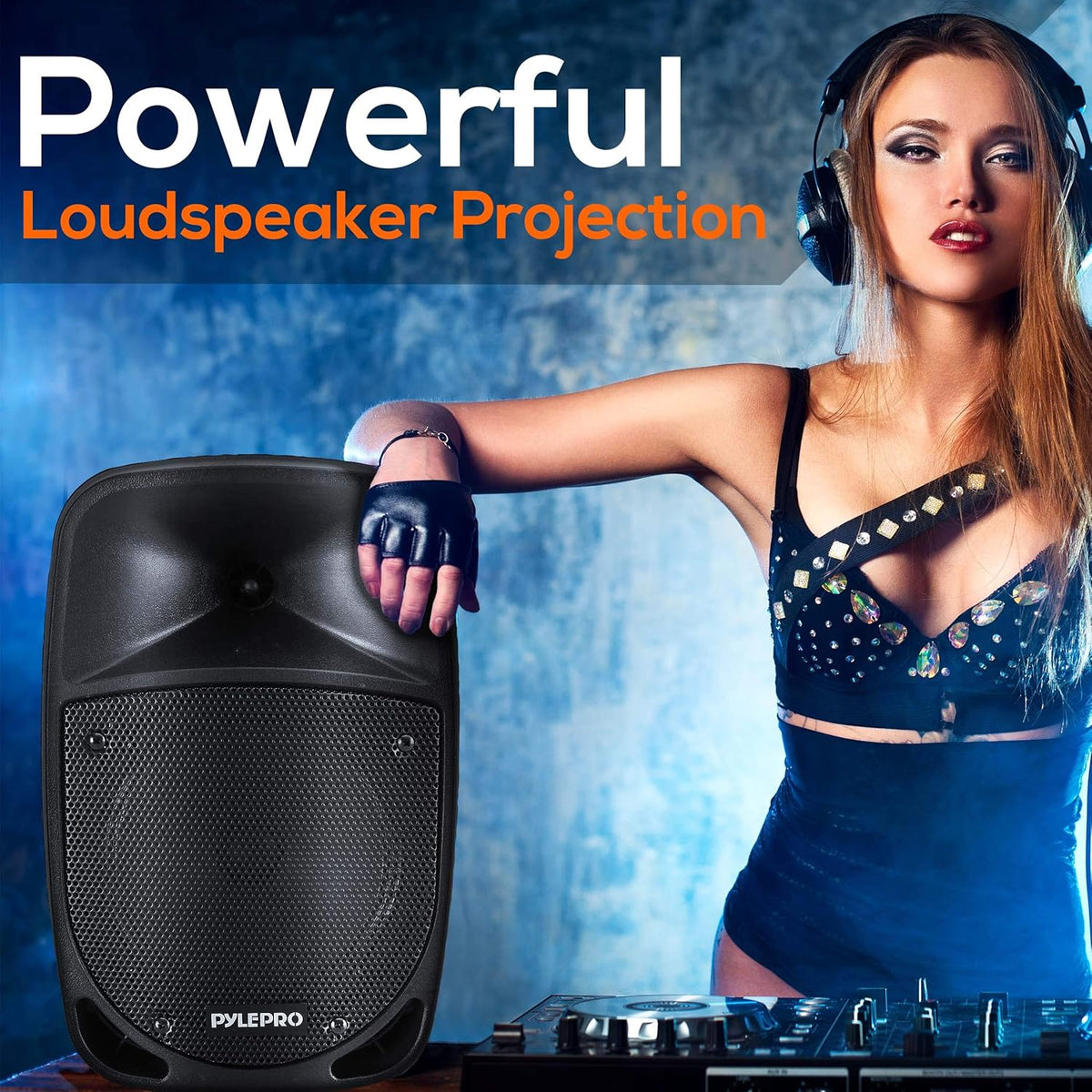 1000W Portable Bluetooth PA Speaker with UHF Wireless Microphone I18180
