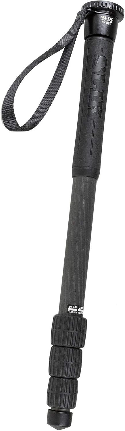 Carbon Fiber Monopod Black V695