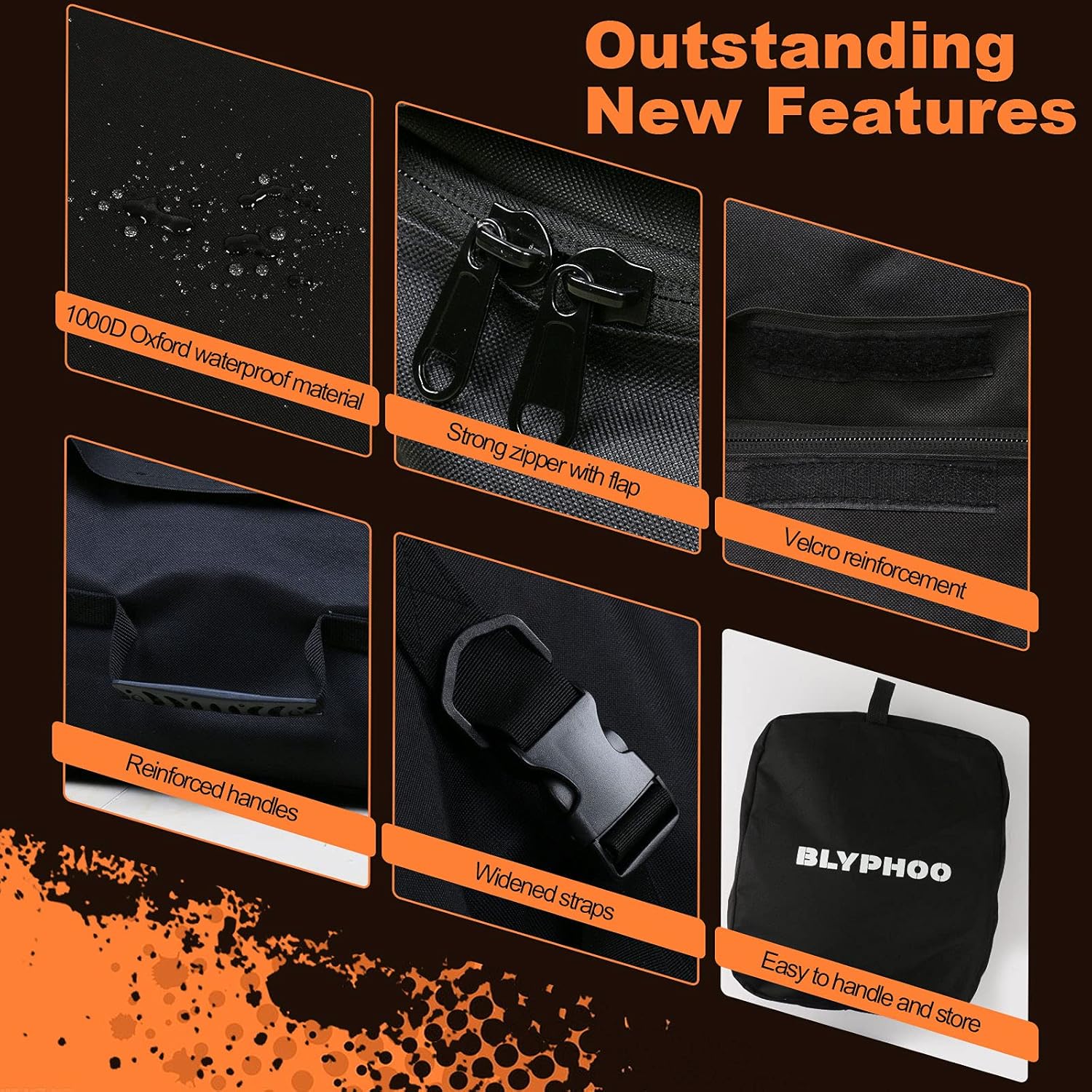 20 Cubic Feet Waterproof Rooftop Cargo Carrier with 8 Reinforced Straps J90810