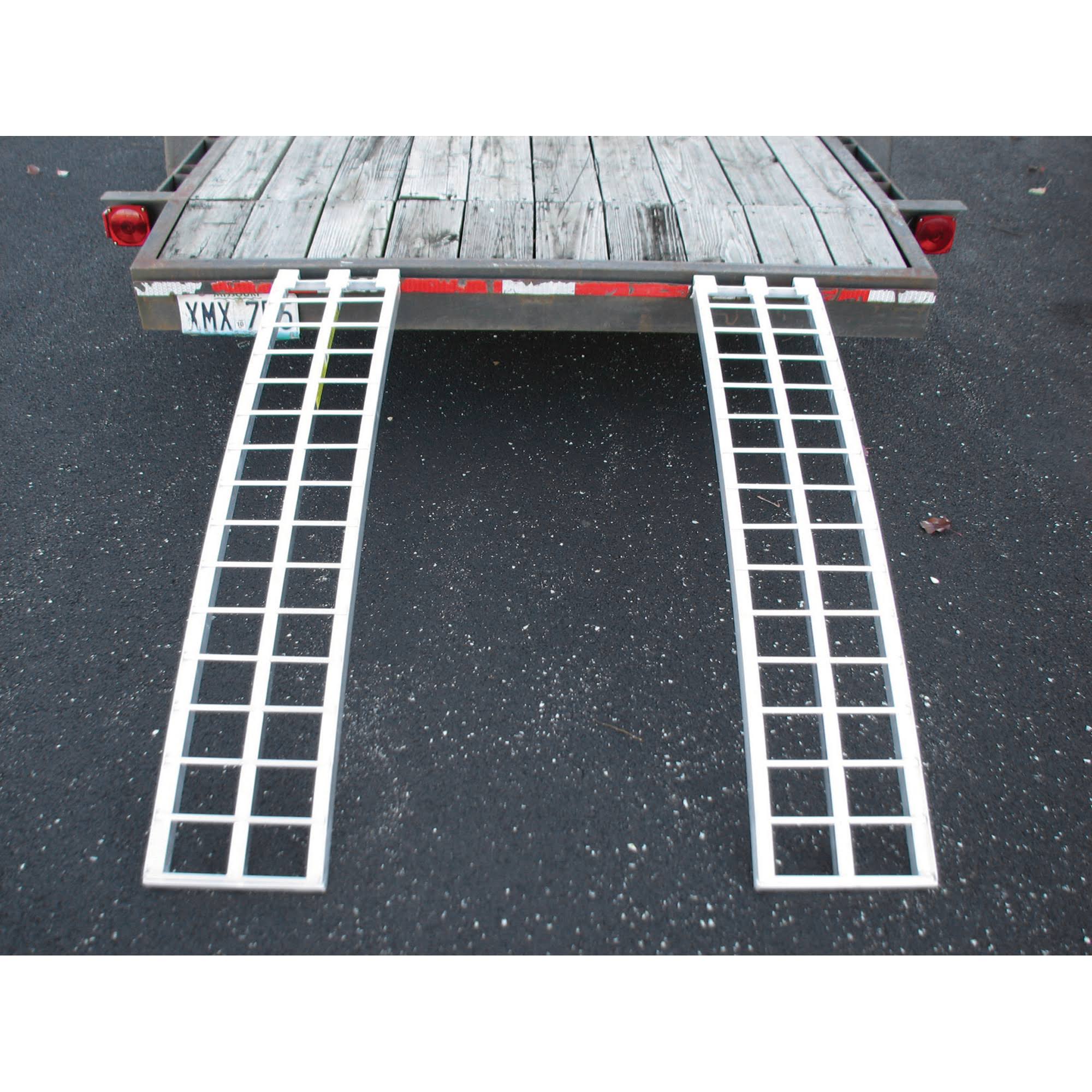 Aluminum Ramp Set, 5 ft. x 12 in, 2500 lbs Capacity U85992