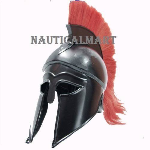 Spartan Helmet with Red Plume L419189