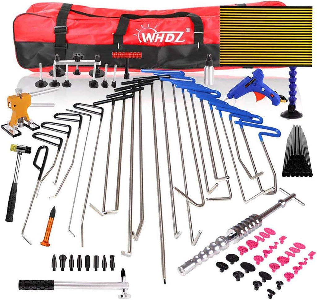 Paintless Dent Repair Rods 16pcs Auto Body Dent Removal Tools P505316