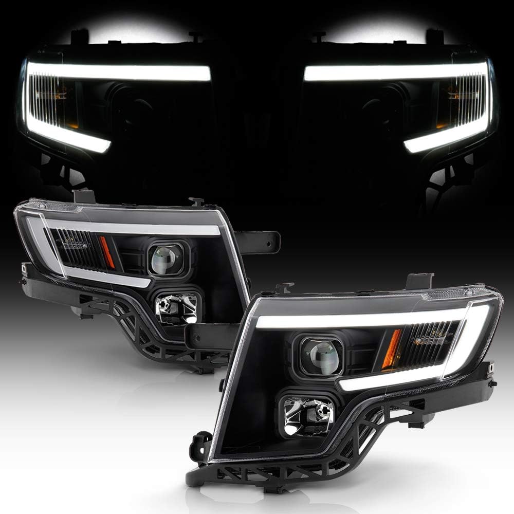 Black Housing Projector Headlights Headlamps Assembly U387819
