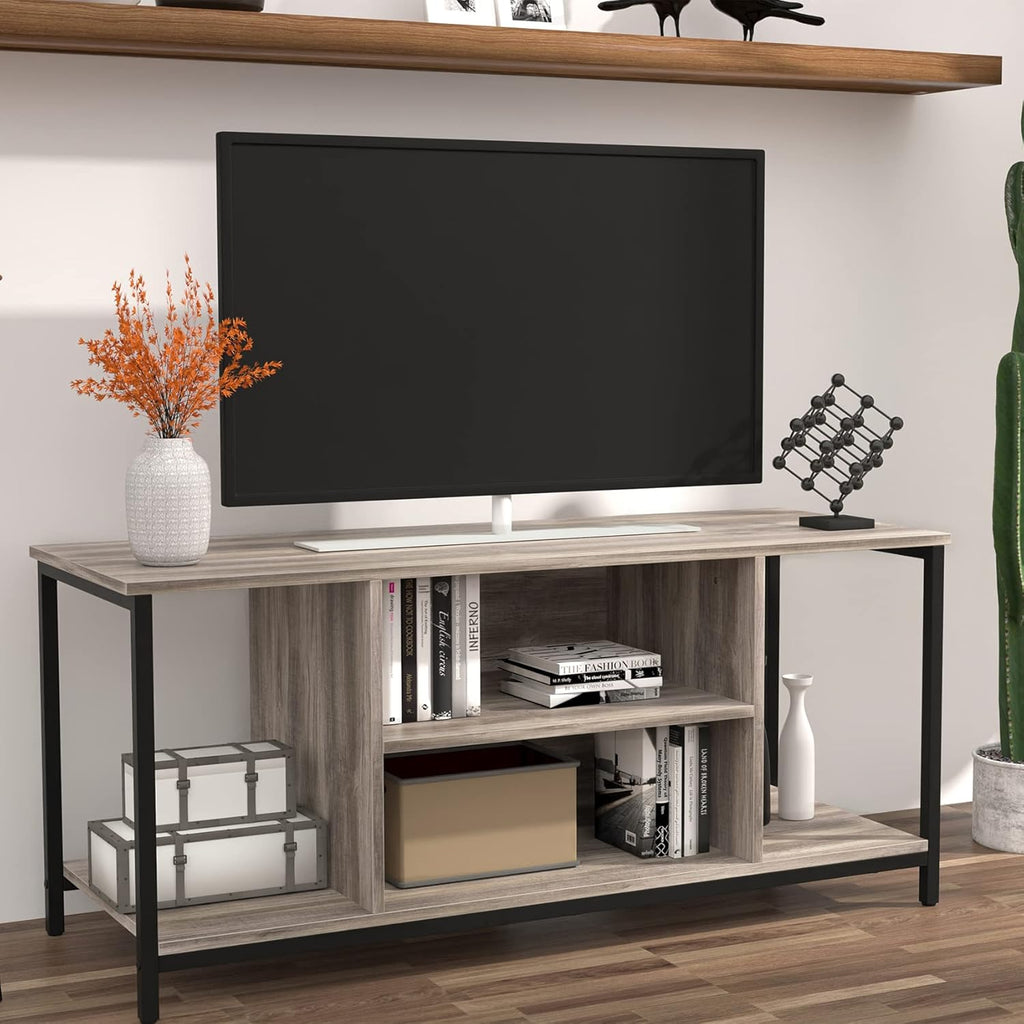 Gray 2 Tier TV Stand for 55 inch TV N3051