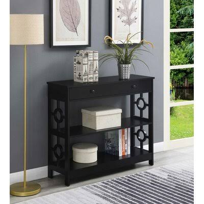 Black Console Table Q849