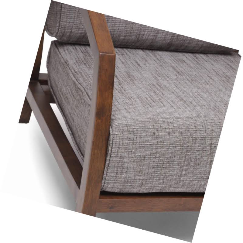 Brown Modern Accent Chair Y6146