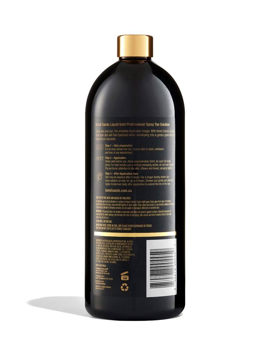 Liquid Gold Professional Spray Tan Solution 1 Litre I428