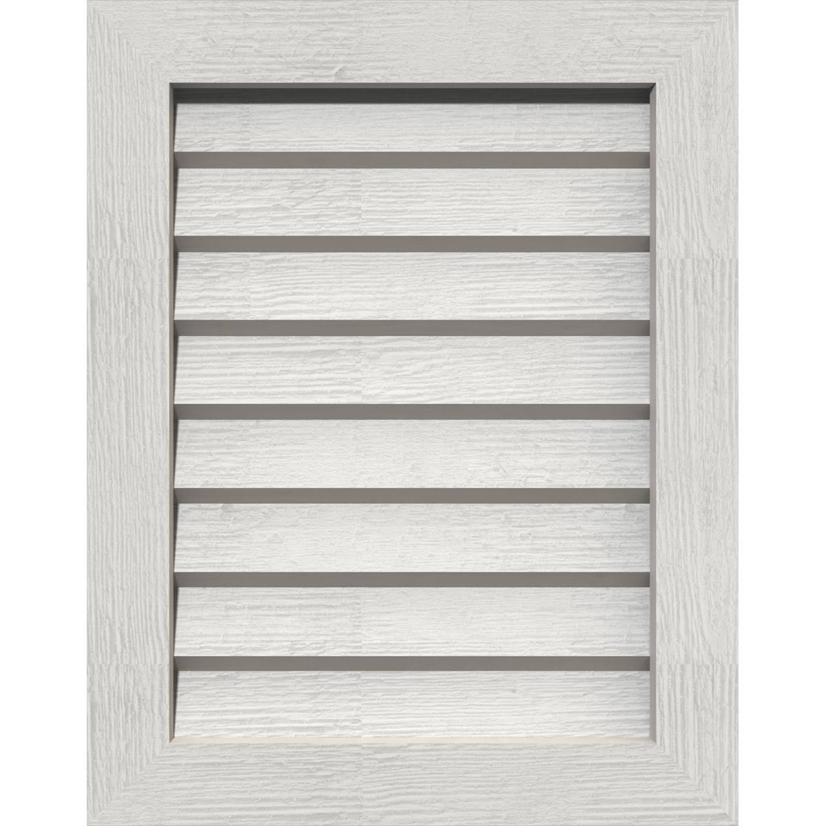 Primed Non-Functional Vertical Gable Vent Q5077