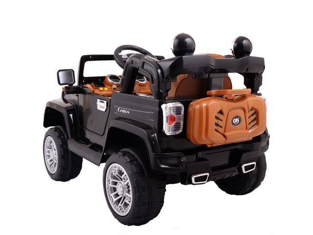 12V Battery Powered Electric Ride on Car with Remote Control Black F3833