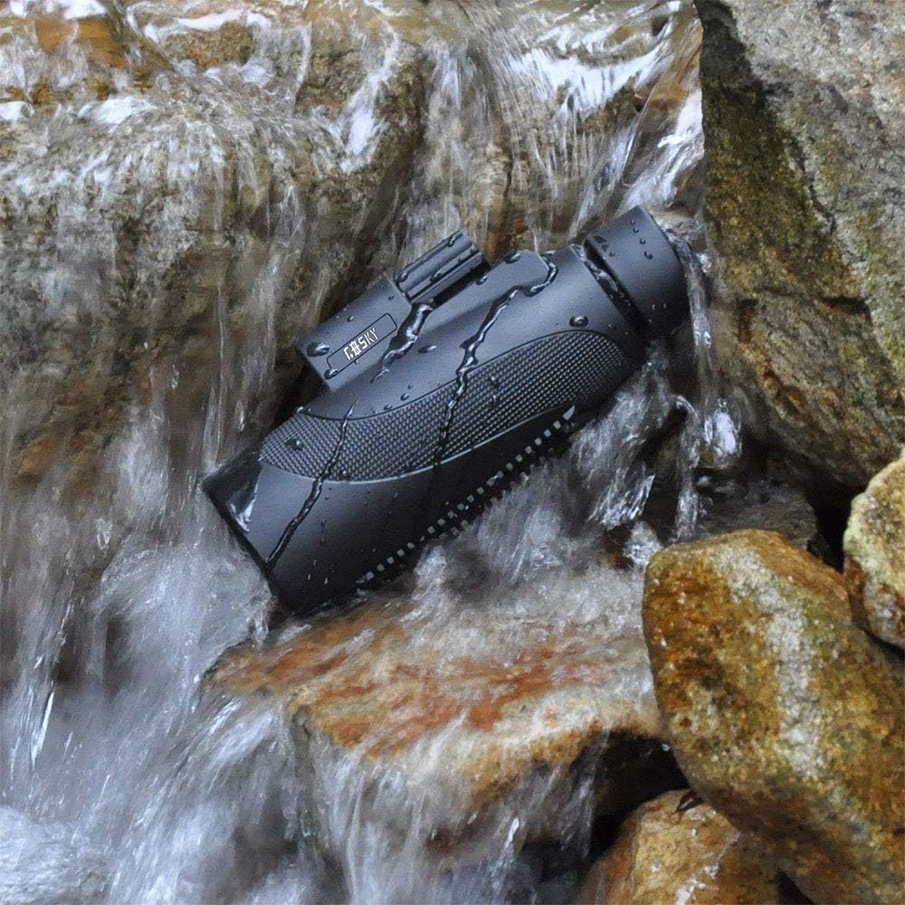 Titan 12X50 High Power Prism Monocular with Smartphone Holder B90278