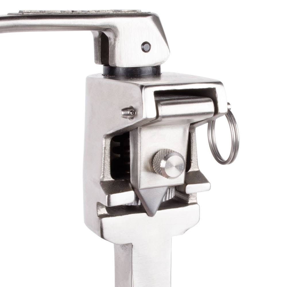 Manual S/S Can Opener with Long Bar and Cast Base T5203