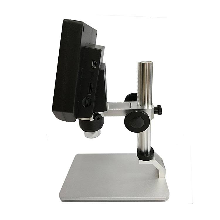 Digital Microscope 1-600X 3.6MP 4.3inch HD LCD Display with Aluminum Alloy Stand I692