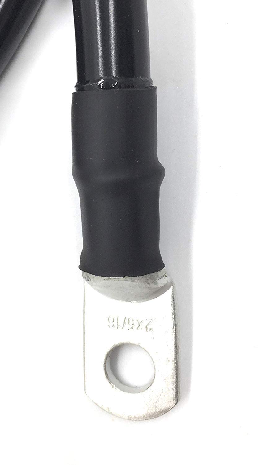 2 AWG Marine Grade Battery Cables with 3/8” Lugs K211