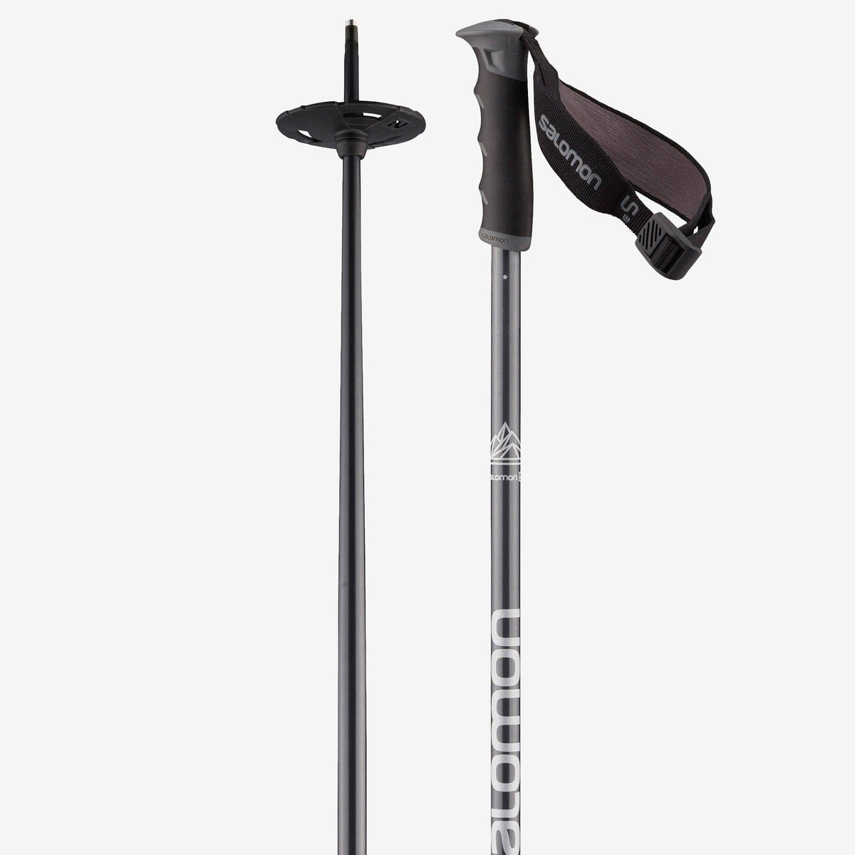 Black 110 cm Ski Poles W24544