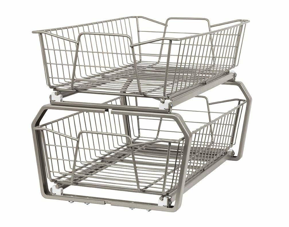 2 Tier 11-inch Wide Cabinet Organizer B22525