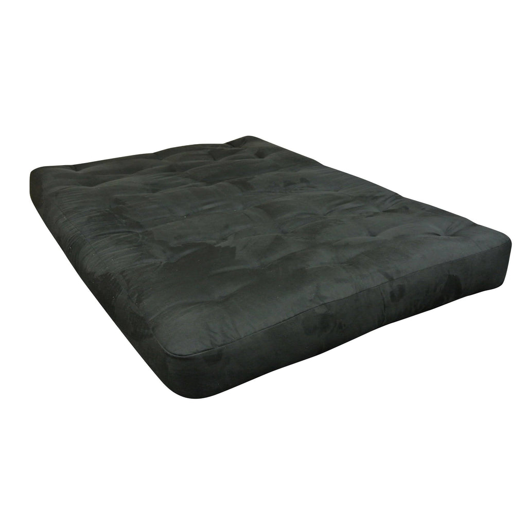 King Futon Mattress Black Microfiber J853