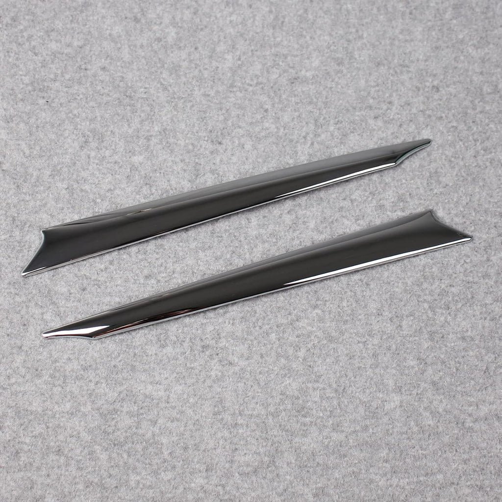 Chrome ABS Rear Trunk Lid Molding Trim Pack of 2 O77387