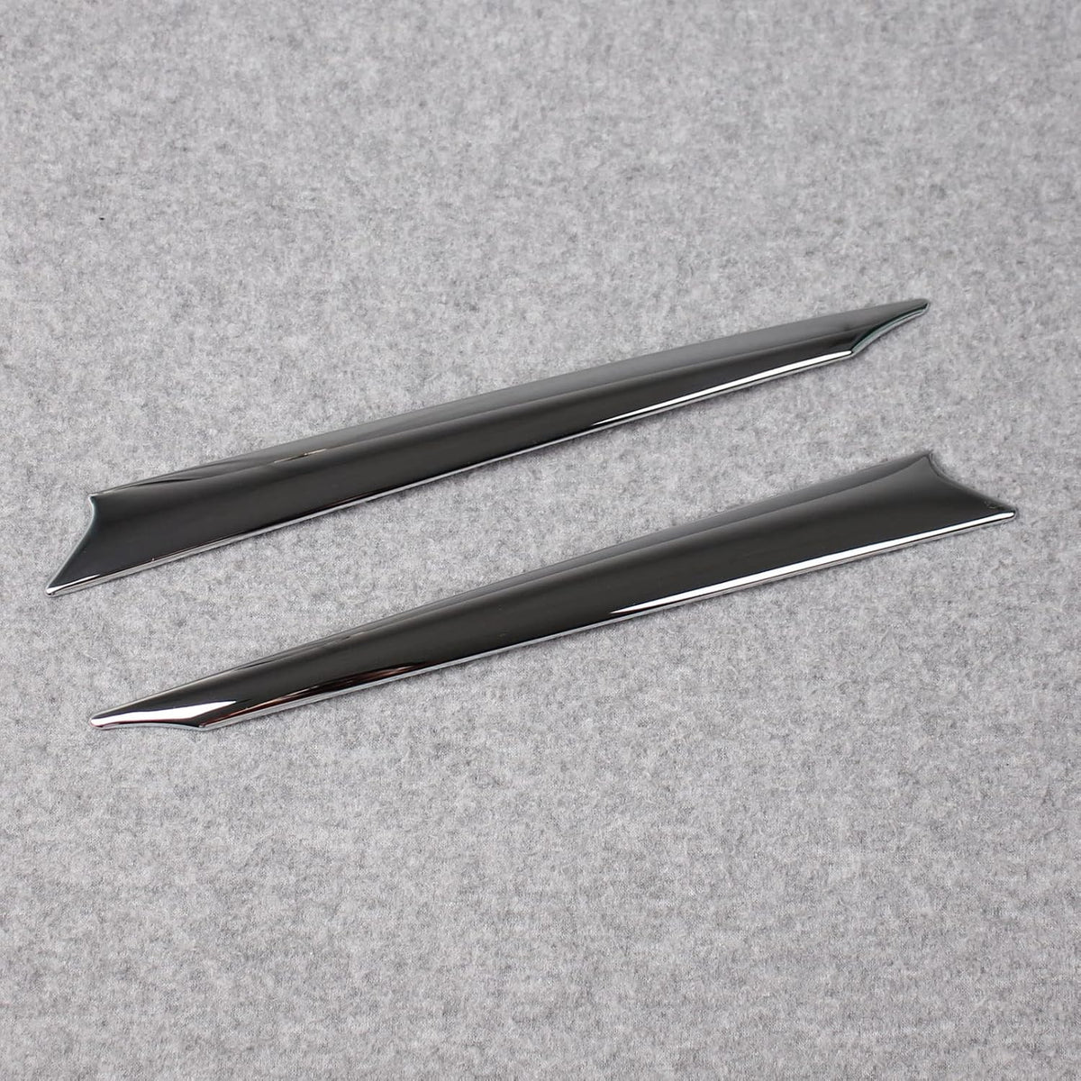 Chrome ABS Rear Trunk Lid Molding Trim Pack of 2 O77387