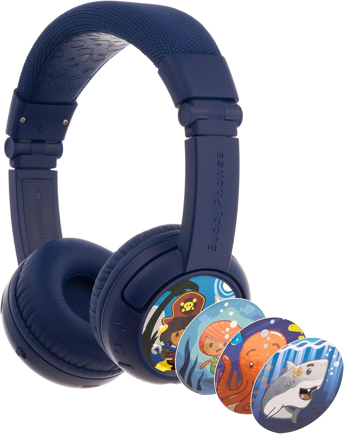 Rose Pink Kids Wireless Bluetooth Headphones Pack of 2 C9470