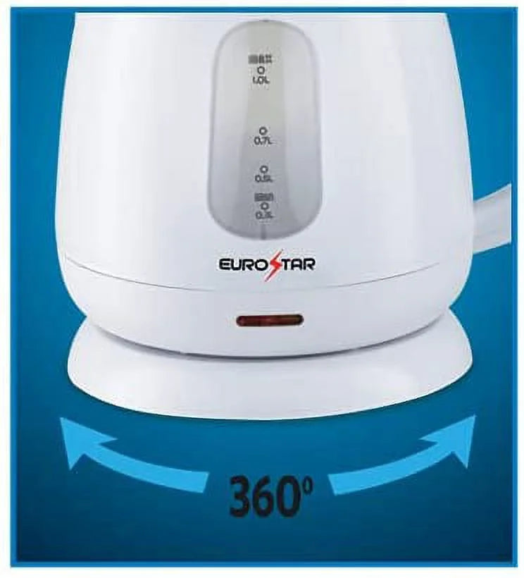 1.0L Plastic Electric Kettle I348