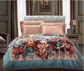 King Size Reversible Velvet Fleece Blanket B4566