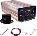 500 Watts Power Inverter 12V to 110V Pure Sine Wave with LED Display and 4.2A USB Charging Ports & 2 AC Outlets Pack of 2 J460654