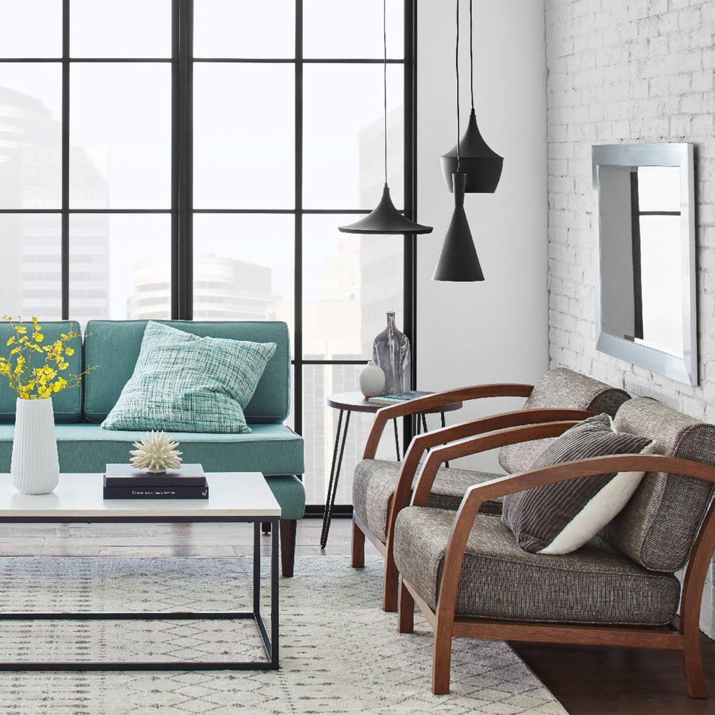 Brown Modern Accent Chair Y6146