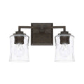 2 Light Vanity, Renaissance Brown P1062