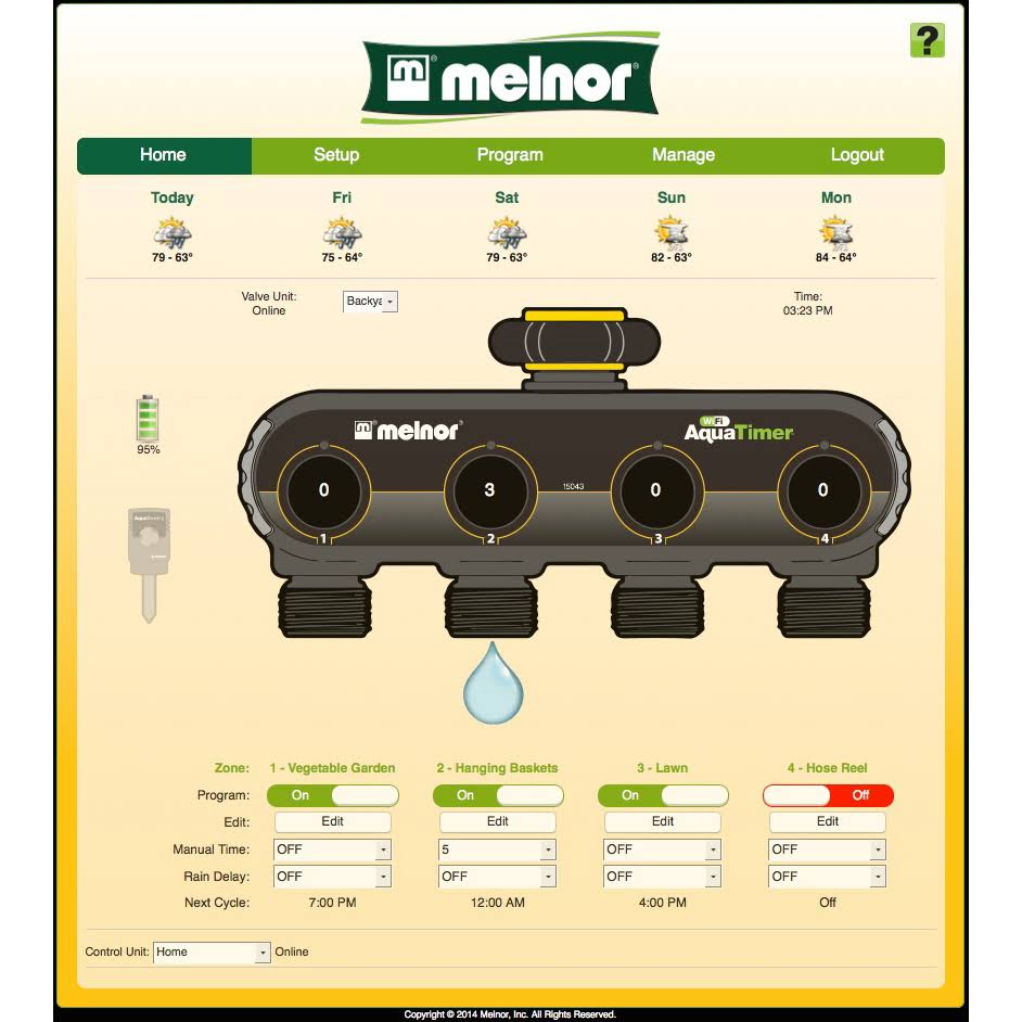 WiFi Aquatimer H19943