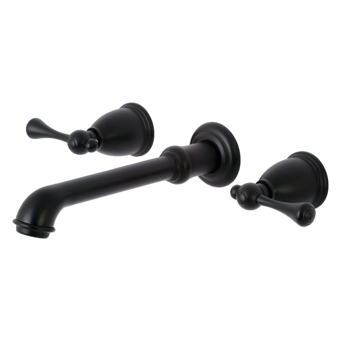 Oil Rubbed Bronze Two-Handle Wall Mount Bathroom Faucet L2971