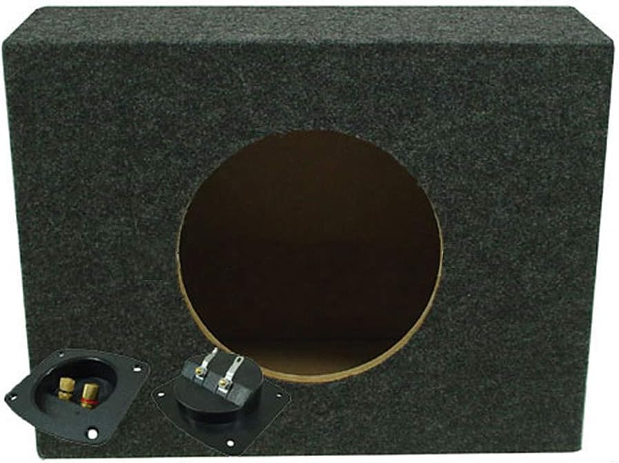 Single 10" Subwoofer Truck Sub Box Enclosure 3/4" MDF Pack of 2 T22005