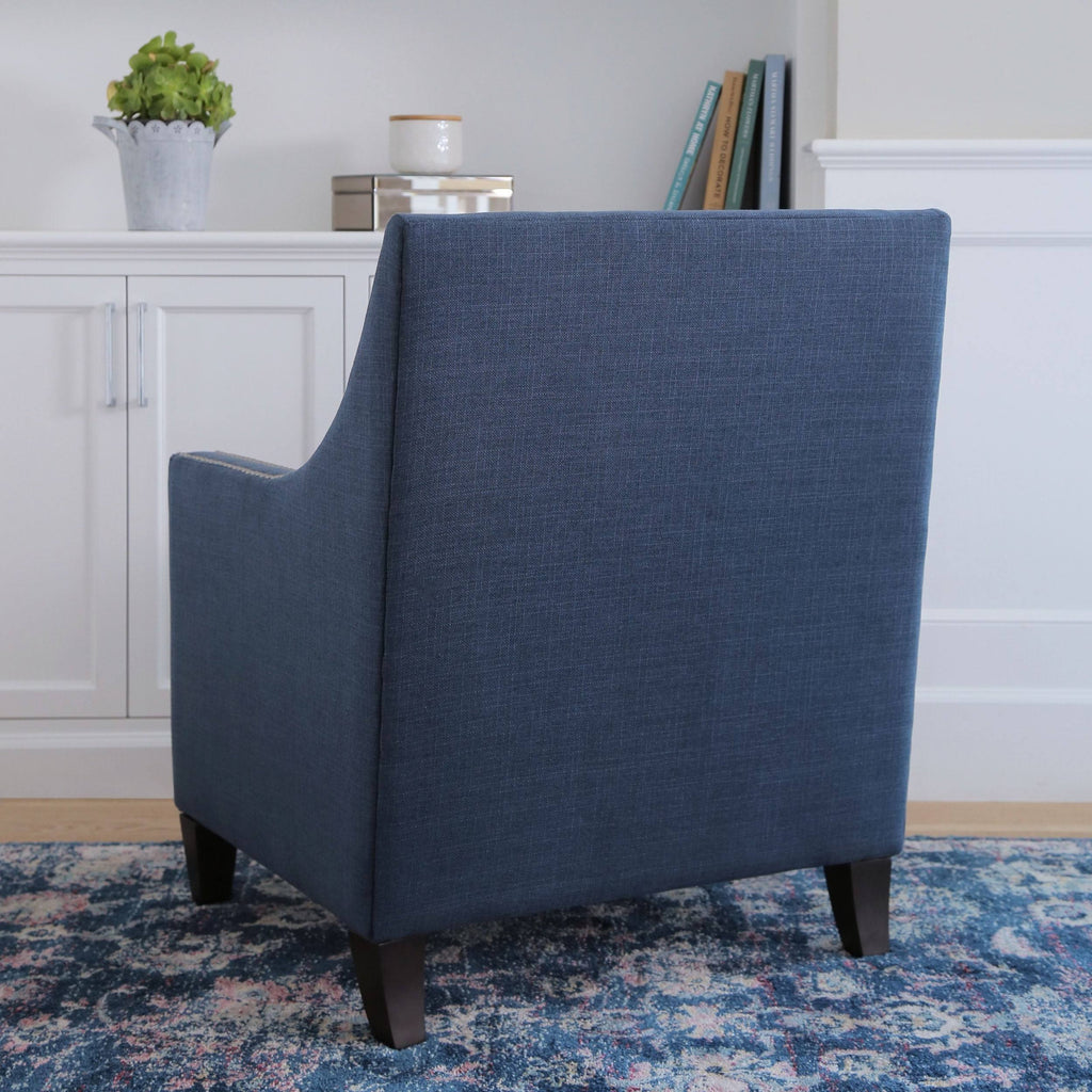 Ivory Nailhead Accent Chair Z628165