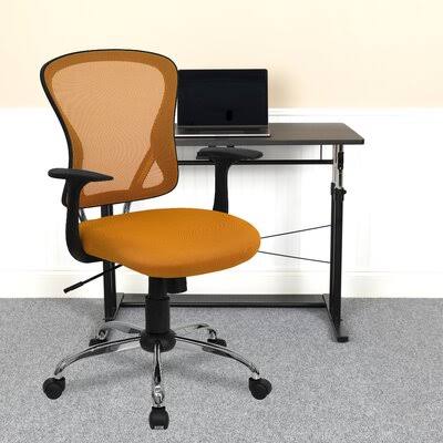 Orange Mesh Task Chair I998074