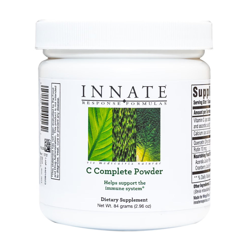 C Complete Powder Antioxidant Vitamin C Supplement Vegetarian Non-GMO 2.96 Oz. 30 Servings W14425