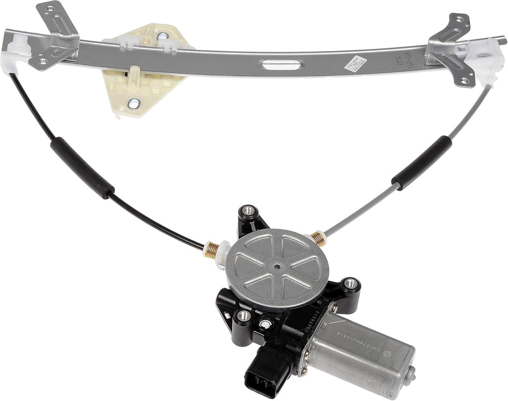 Black Power Window Motor and Regulator Assembly Pack of 2 A462096