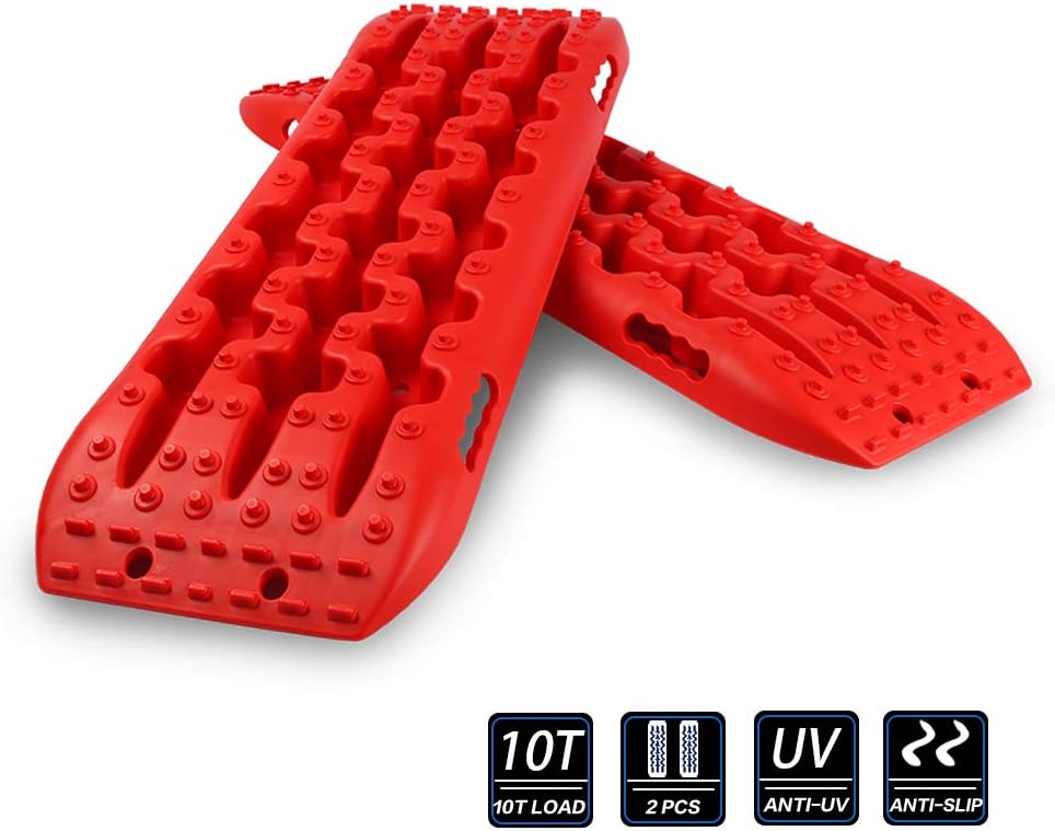 Blue Slim 4WD Recovery Traction Tracks Mat Pack of 2 N415820
