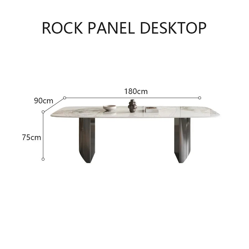 Modern Rock Slab Dining Table L88295