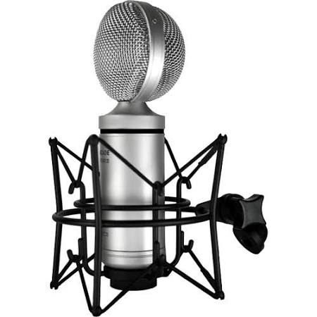 Black/Silver Ribbon Microphone T3437