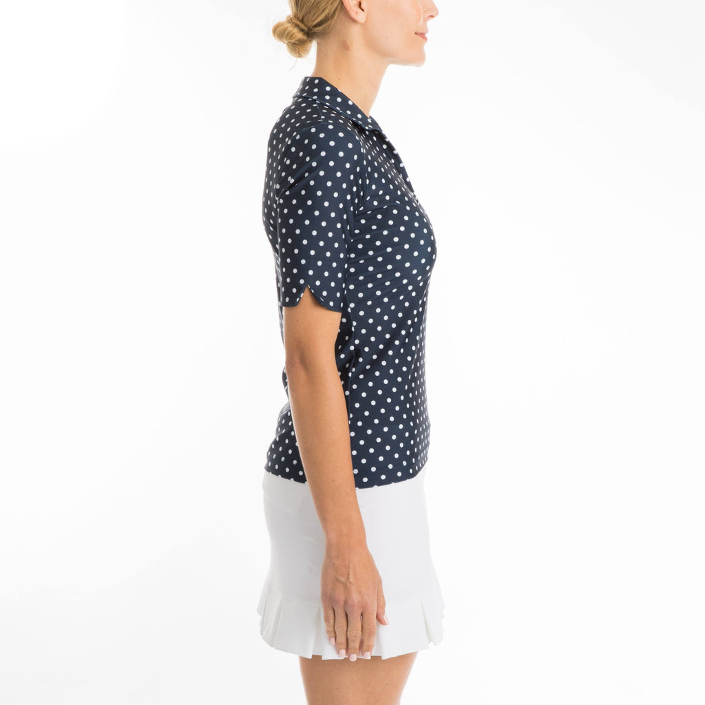 Navy Dotty Top D917472