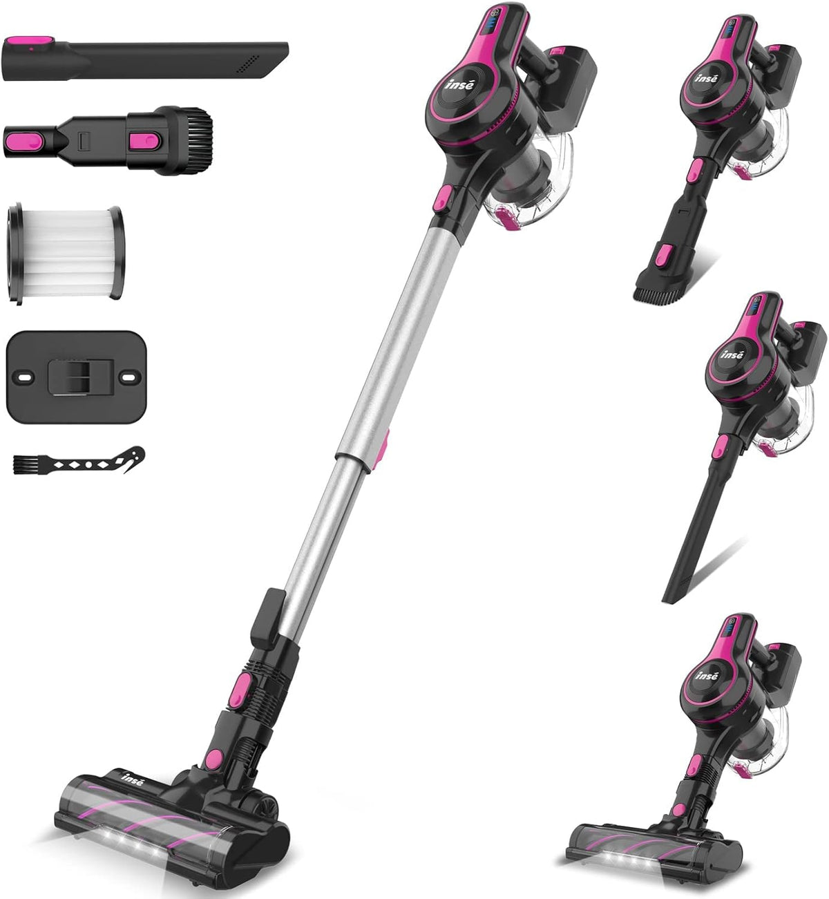 Rose Cordless Stick Vacuum Cleaner G2344