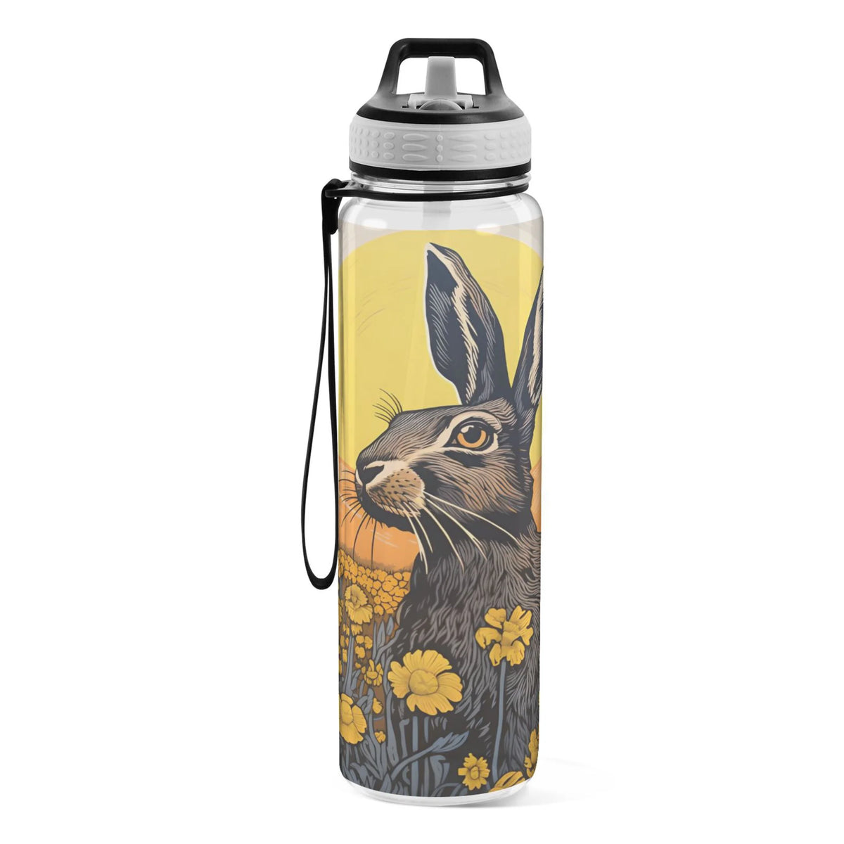 32oz Tritan Leakproof Water Bottle with Straw D285