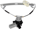Black Power Window Motor and Regulator Assembly Pack of 2 A462096