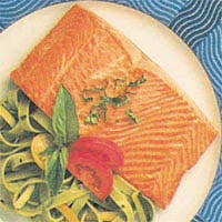 20 of 8 Ounce Pieces Atlantic Salmon Fillet P5364