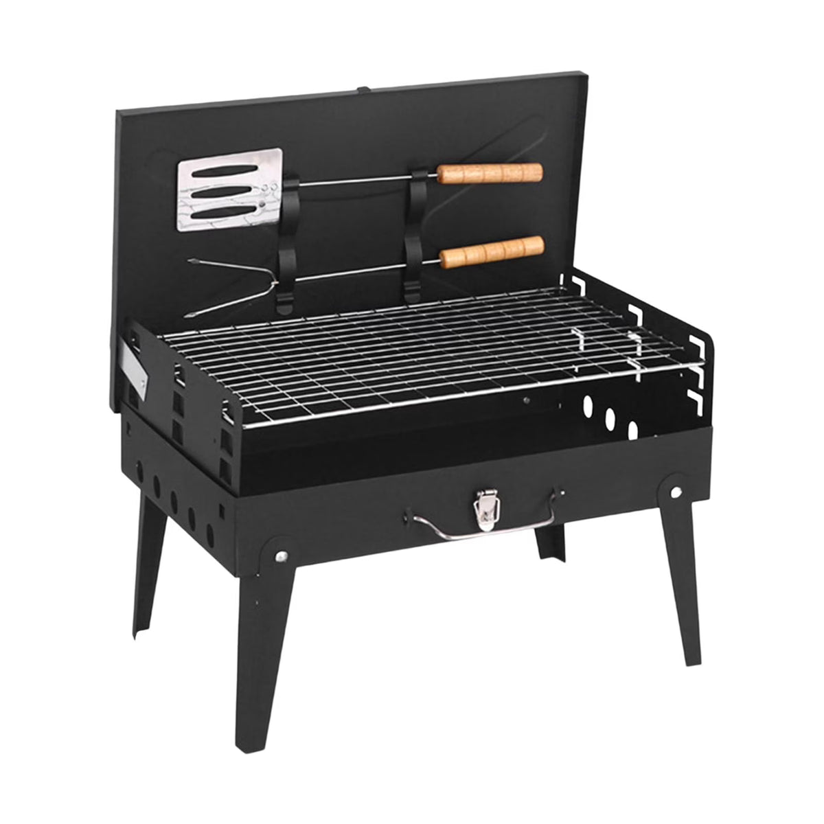 Folding Barbecue Grill Stove J89701