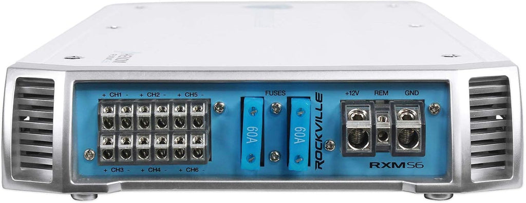 6 Channel Marine Amplifier 2600 Watt Peak Y34865